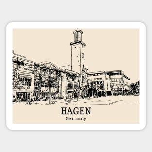 Hagen - Germany Magnet